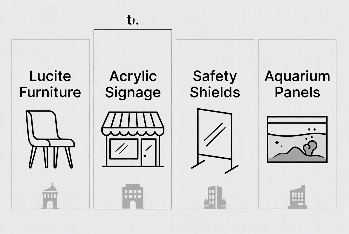 有机玻璃和亚克力用例