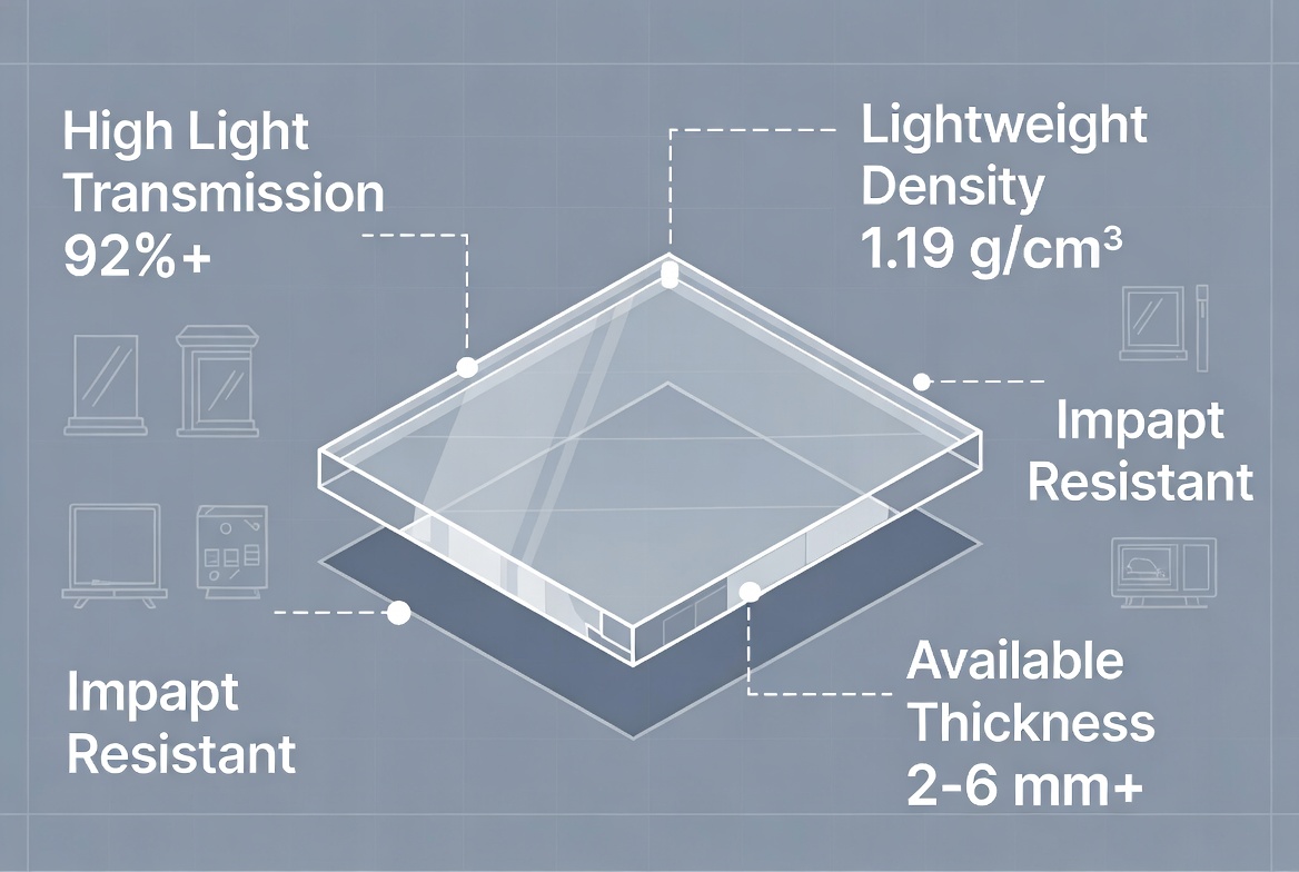 亚克力板技术性能概述