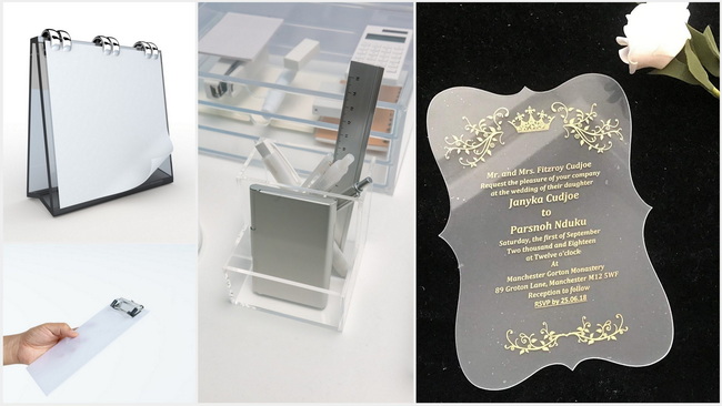 5 个有趣的亚克力板工艺创意