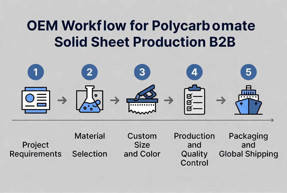 OEM聚碳酸酯板定制